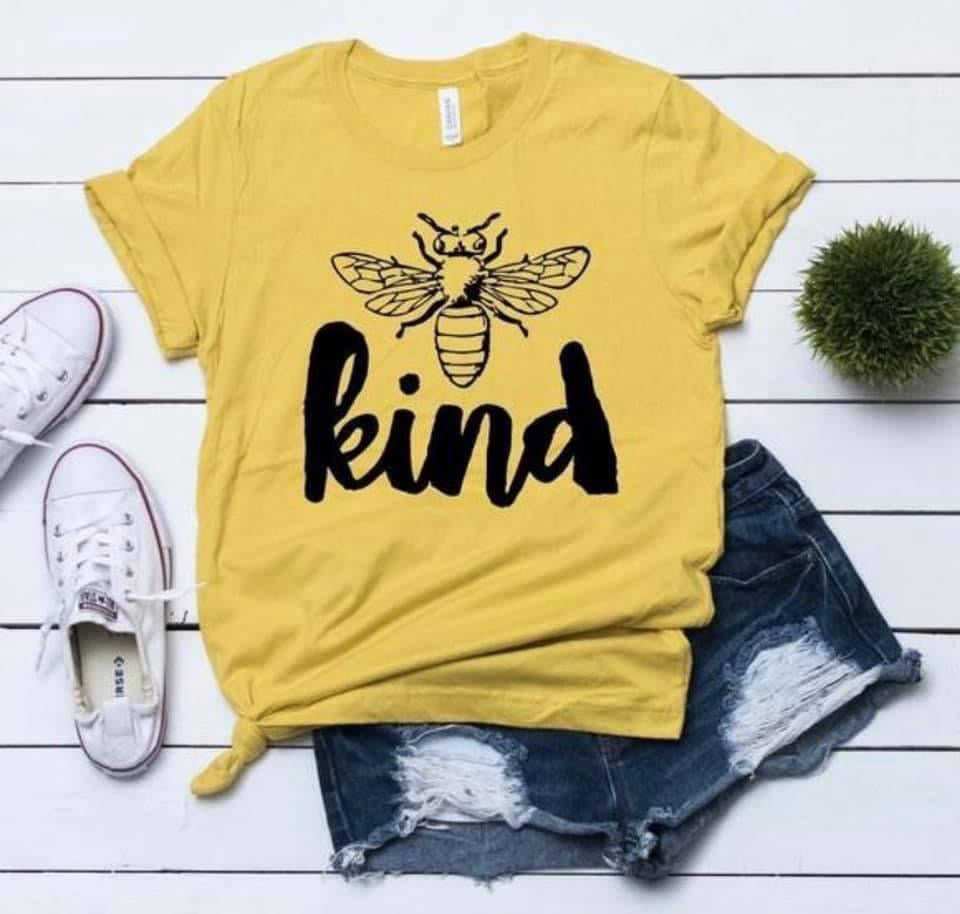 Bee Kind w/ Black Print